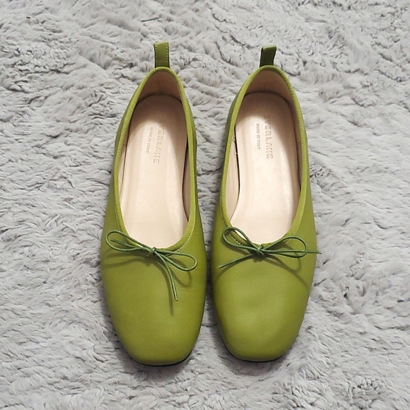 Everlane | Shoes | Everlane Avocado Lime Green Ballet Flats Shoes ...